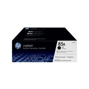 HP 85A Black Original LaserJet Toner Cartridge (Dual Pack)